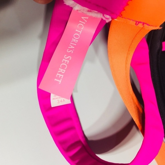 Victoria’s Secret neon accent swim bikini top - Picture 3 of 5